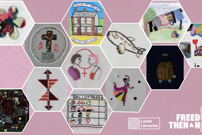 Image of a tapestry panel